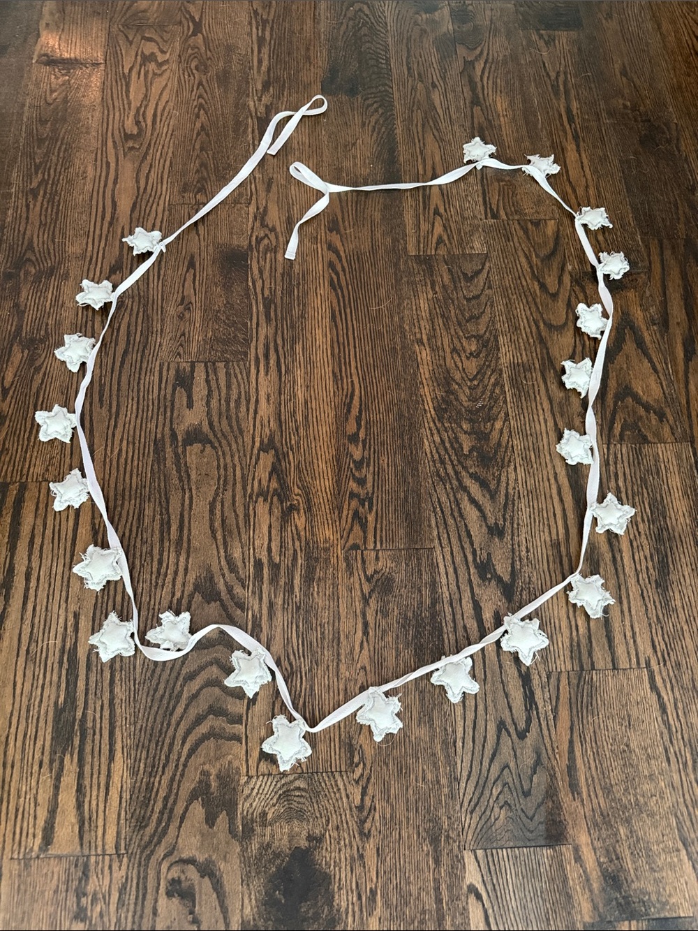 Land Of Nod White Star Garland